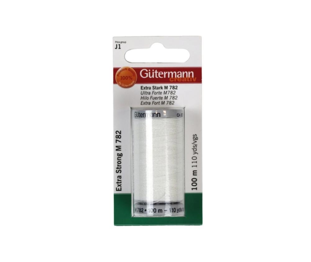 Gutermann Upholstery Thread 100m - White