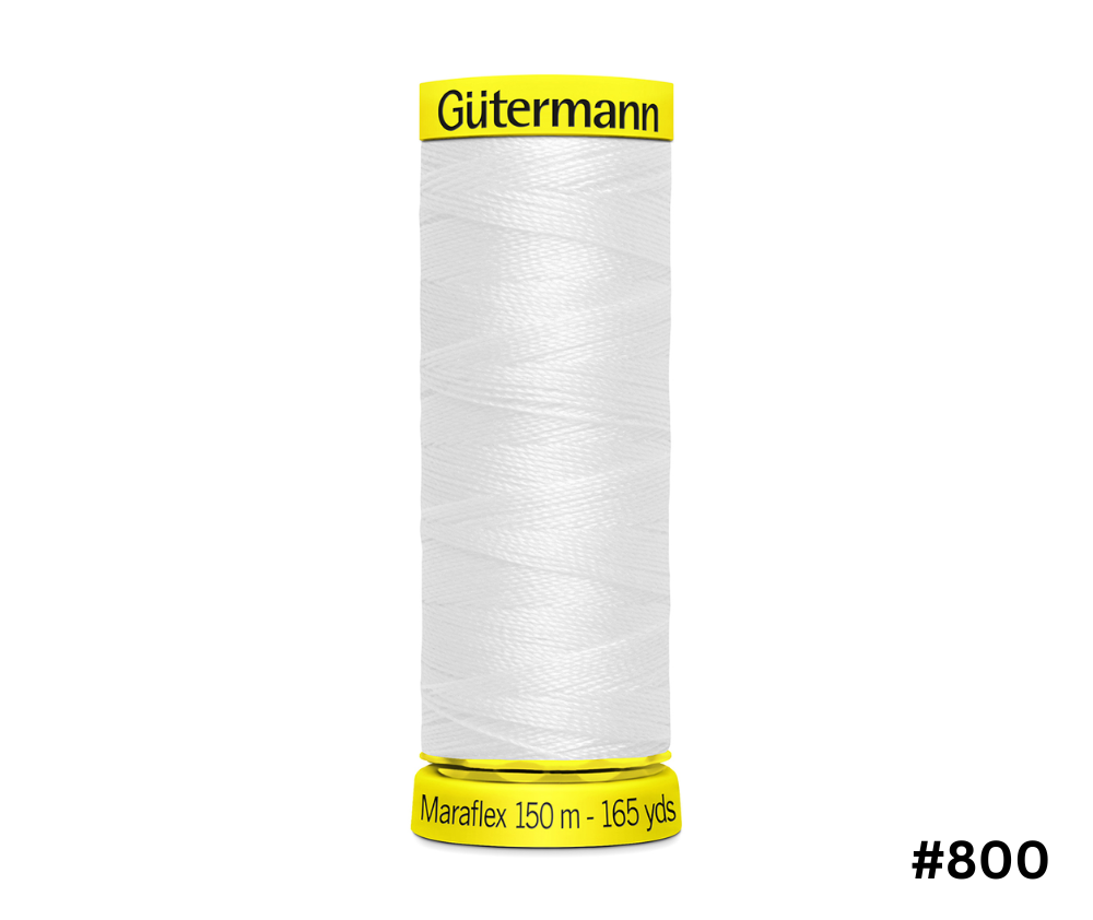 Gutermann MaraFlex Elastic Thread 150m - Various Colours