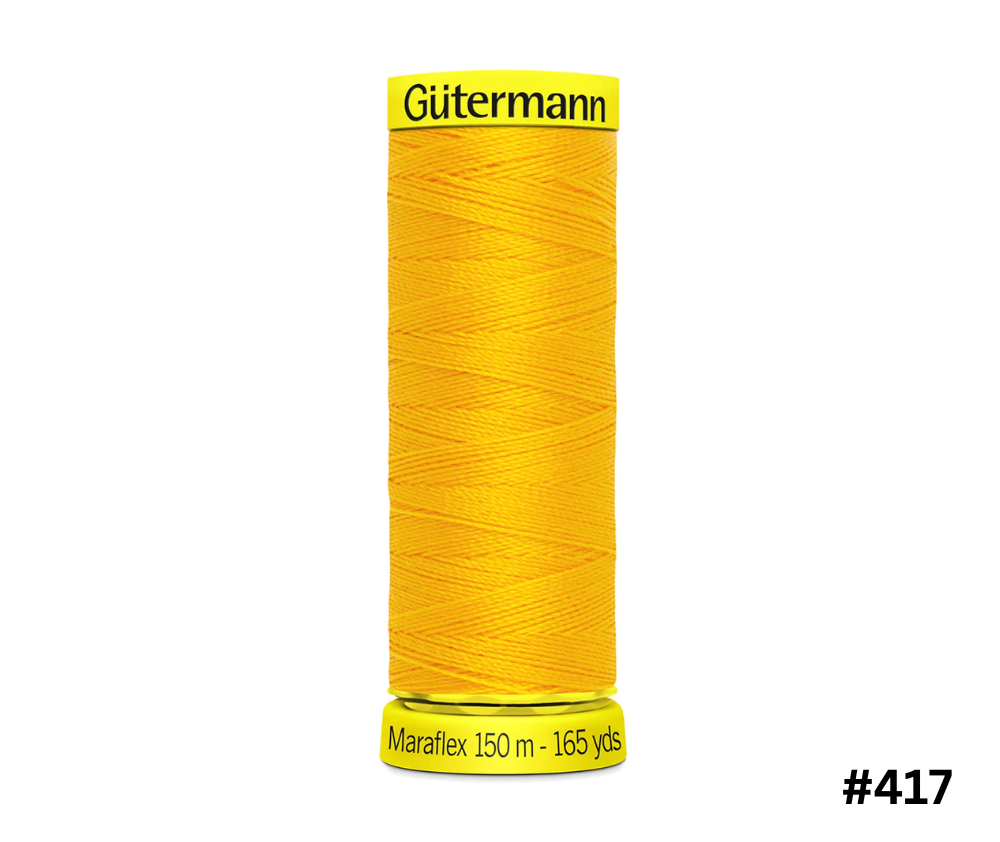 Gutermann MaraFlex Elastic Thread 150m - Various Colours