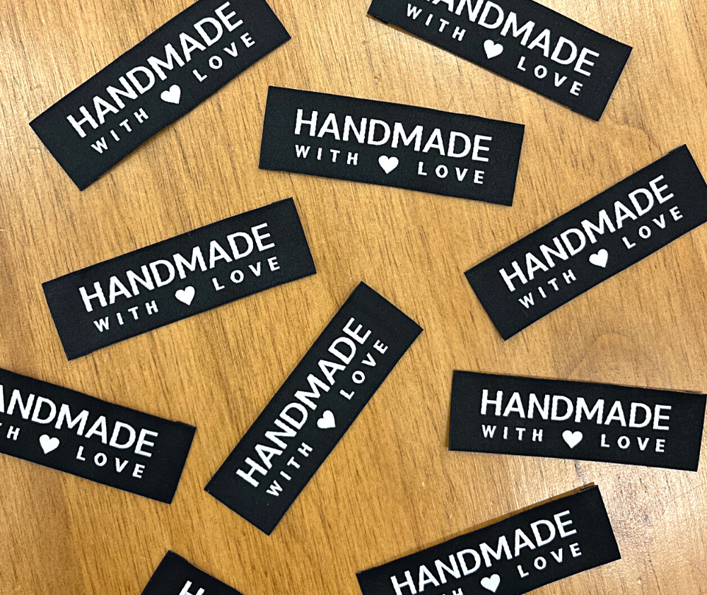 Handmade with Love Sew In Labels x10 Sew It