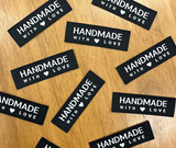 Handmade with Love - Sew In Labels x10