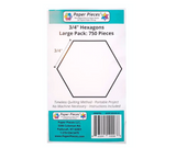Paper Pieces - Hexagon 1.25" - x75
