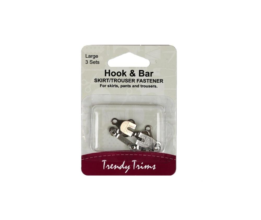Hook and Bar Trouser Fastener by Hemline