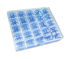 Janome Blue Bobbins - 25 Pack In Case