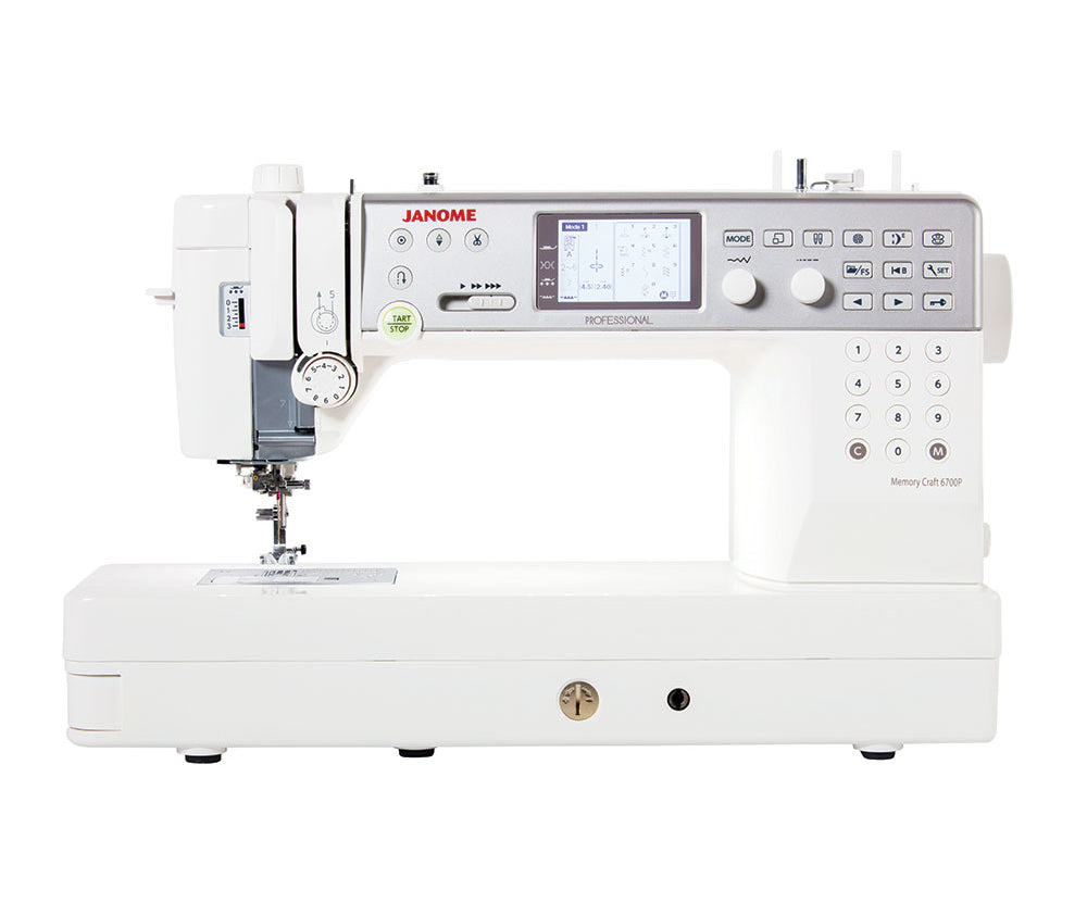 Janome Memory Craft 6700 Professional Sewing & Quilting Machine Sew It