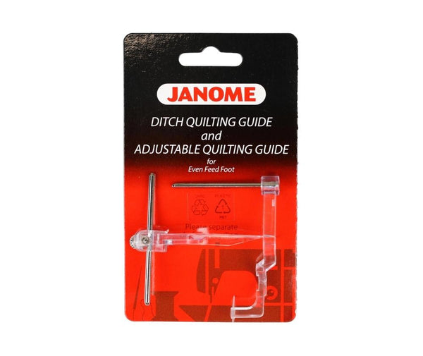 Janome Quilting Guide and Adjustable Quilting Guide Sew It