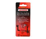 Janome 1/4" Seam Foot - Clear View - 9mm