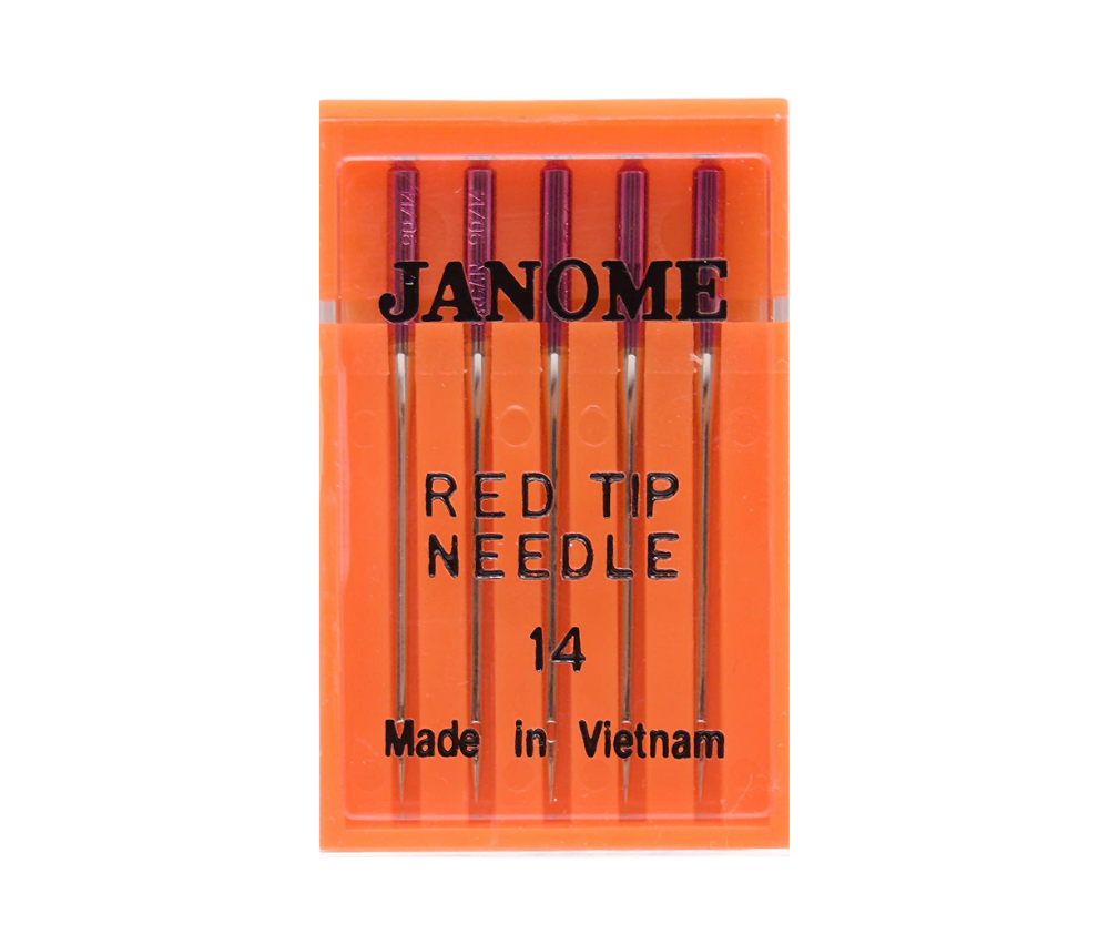 Janome Red Tip Needles 90/14 HA15X1 Sew It