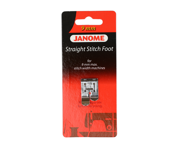 Janome Straight Stitch Foot - 9mm