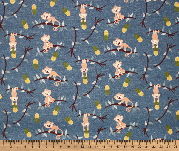 Jungle Dreams 100% Cotton Fabric - 10cm Increments