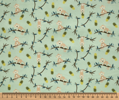 Jungle Dreams 100% Cotton Fabric - 10cm Increments