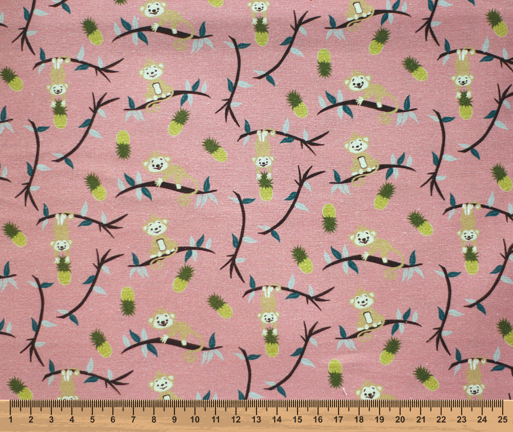 Jungle Dreams 100% Cotton Fabric - 10cm Increments