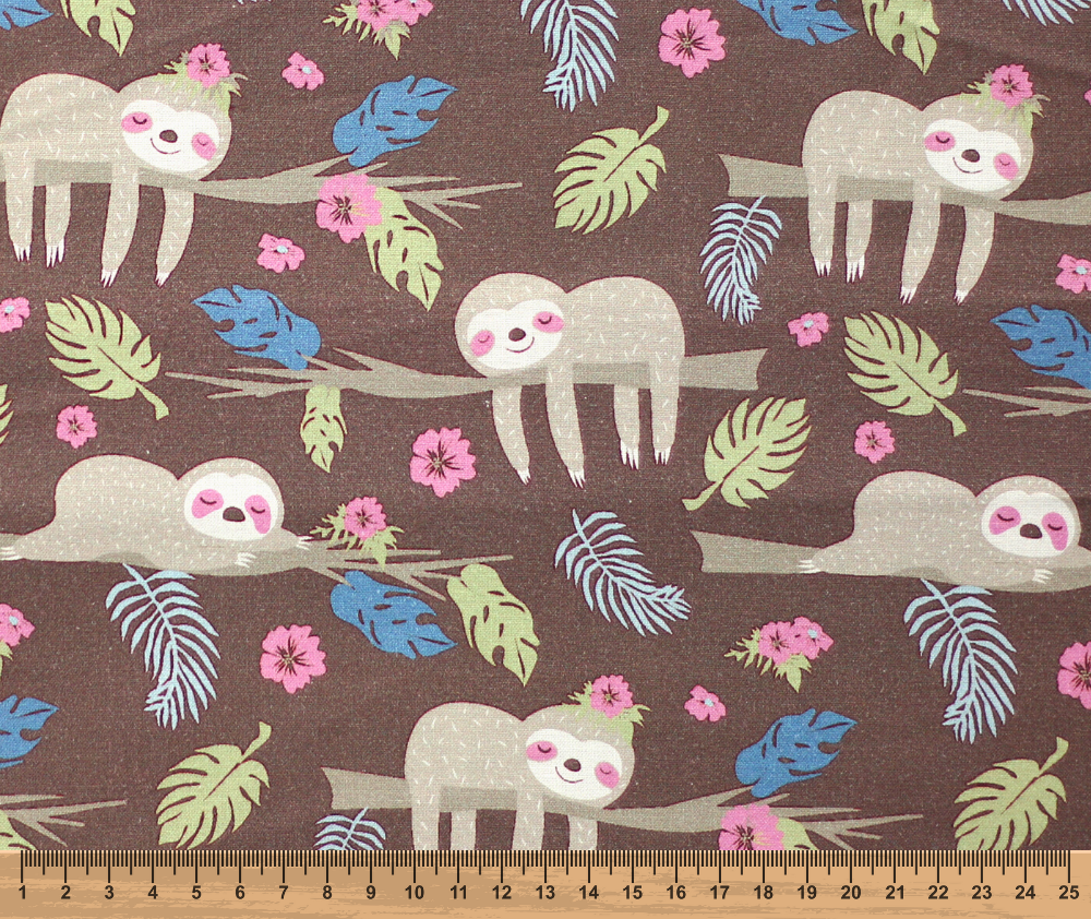 Jungle Dreams 100% Cotton Fabric - 10cm Increments