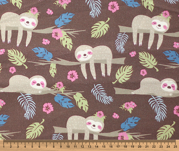 Jungle Dreams 100% Cotton Fabric - 10cm Increments