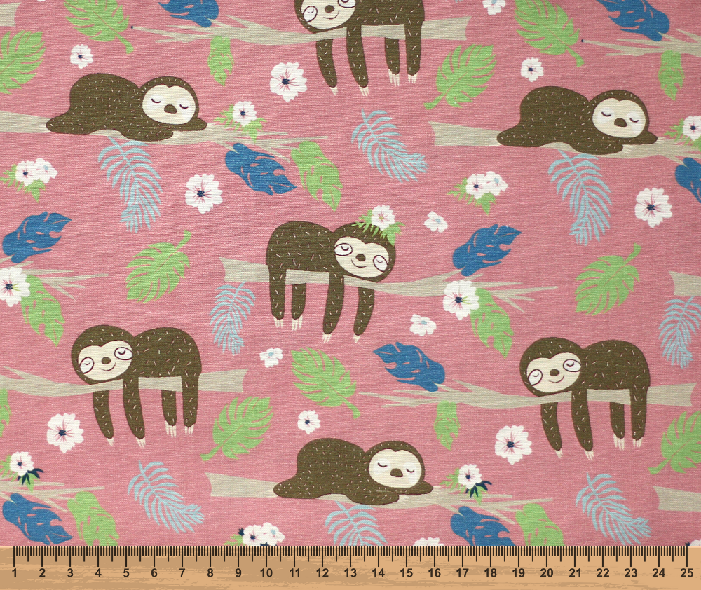 Jungle Dreams 100% Cotton Fabric - 10cm Increments