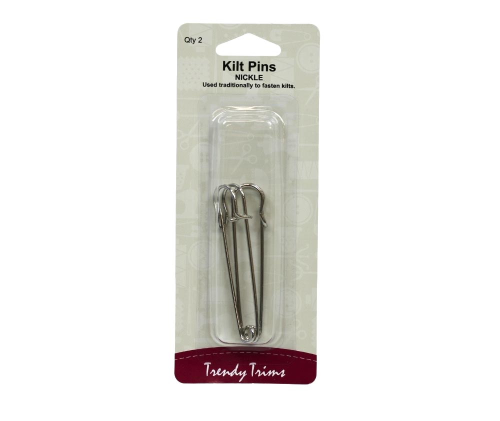 Kilt Pins - Nickel -Hemline