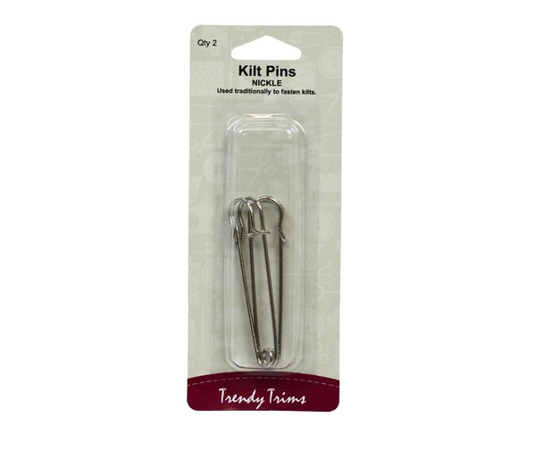 Kilt Pins - Nickel -Hemline