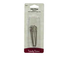 Kilt Pins - Nickel - Trendy Trims