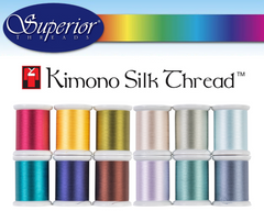 Superior Kimono Silk 6 x 220 yd Set - Various Colours