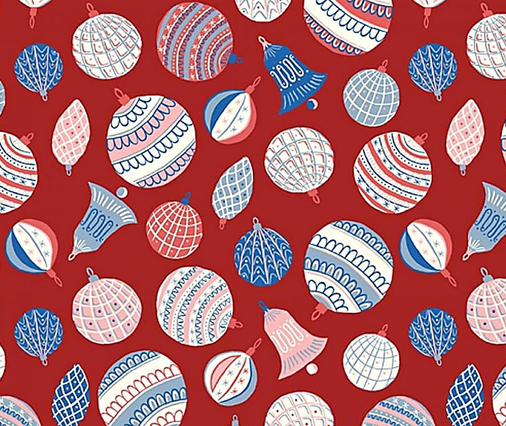 Liberty Christmas - Bauble Bonanza Cotton Fabric
