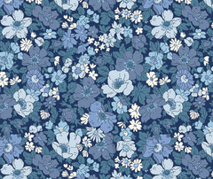 Liberty Cosmos Field 100% Cotton Fabric - 10cm Increments