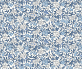 Liberty Forget Me Not Blossom 100% Cotton Fabric - 10cm Increments