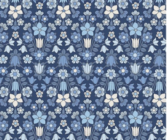 Liberty Hampstead Meadow 100% Cotton Fabric - 10cm Increments