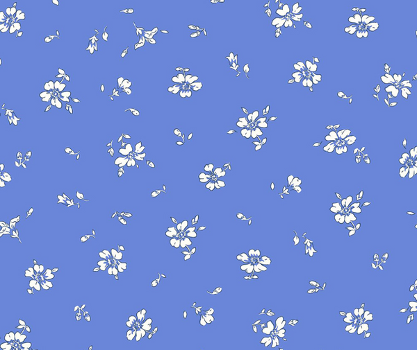 Liberty - Field Rose 100% Cotton Fabric - 10cm Increments