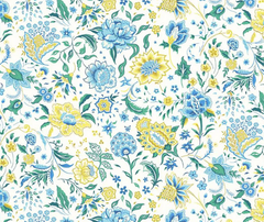 Liberty Artist Home - Melou Meadow 100% Cotton Fabric - 10cm Increments
