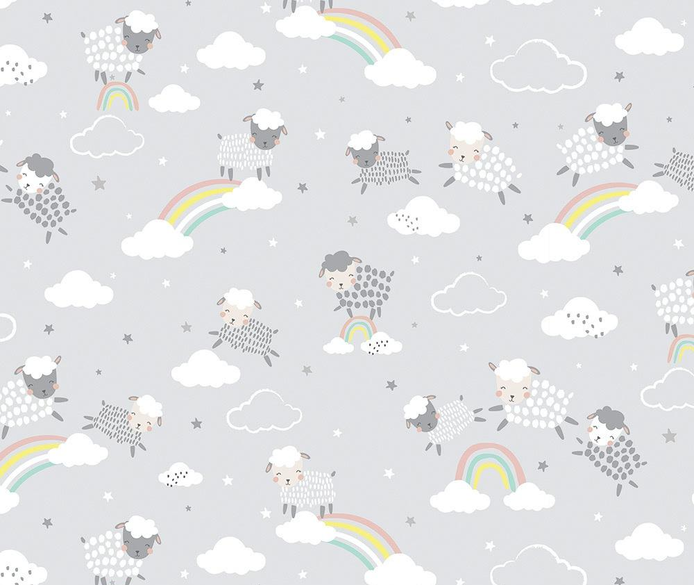 Love Ewe More 100% Cotton Fabric - 10cm Increments