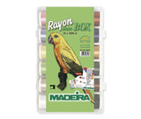 Madeira Classic Rayon 18x 1000m Embroidery Thread Box - Art.8043