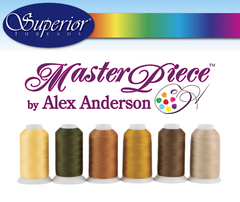Superior Threads - MasterPiece 2,500 yd Cone - Various Colours