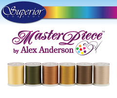 Superior Threads - MasterPiece 600 yd Spool - Various Colours