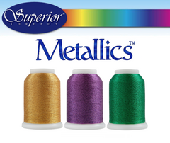 Superior Metallic Thread #000 Silver