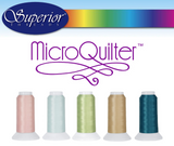 Superior Threads - MicroQuilter 3,000 yd Cone - Various Colours