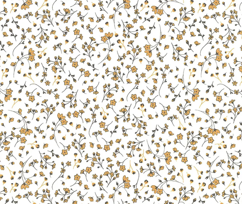 Midnight in the Garden 100% Cotton Fabric - 10cm Increments
