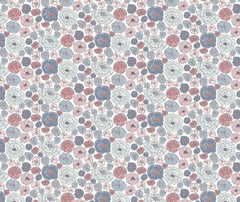 Afternoon In The Park 100% Cotton Fabric - 1/2 Metre