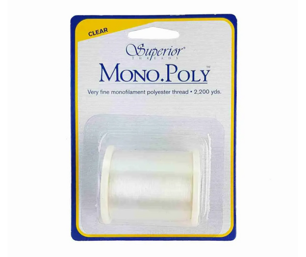 Monopoly Thread Superior Threads - Monopoly Invisible Polyester Thread 2200yds - Clear ...