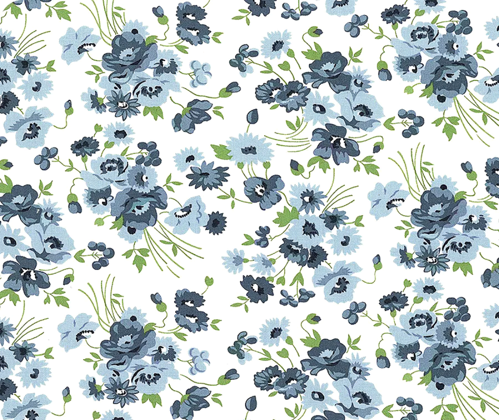Nantucket Summer 100% Cotton Fabric - 10cm Increments
