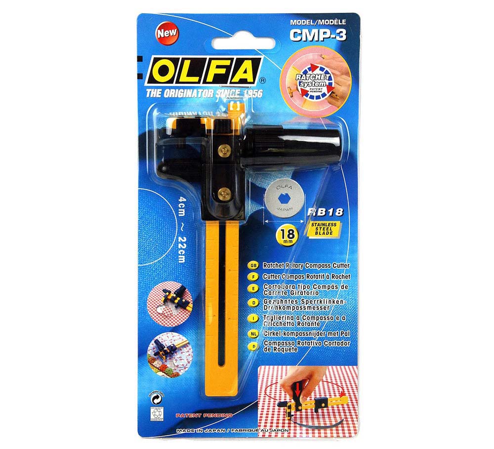 Rotary Circle Cutter OLFA® Compass Cutter Sew It