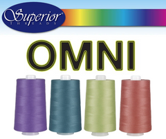 Superior Threads - OMNI 6,000 yd Cone - Various Colours