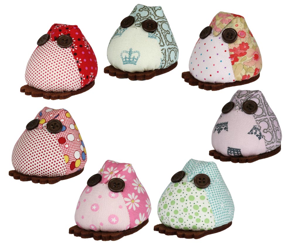 Owl Pin Cushion with Magnet