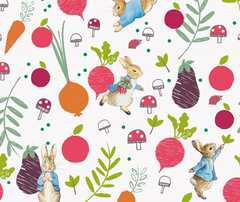 Peter Rabbit 100% Cotton Fabric - 10cm Increments