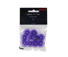 Pfaff Creative Icon Bobbins 10 Pack - Purple
