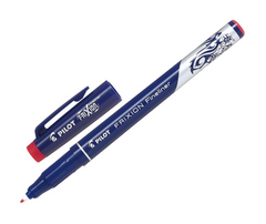 Pilot Frixion Fineliner Erasable - Red