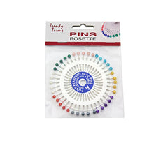 Rosette Pins x40 - Trendy trims