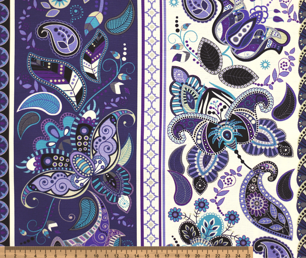 Provence 100% Cotton Fabric - 10cm Increments