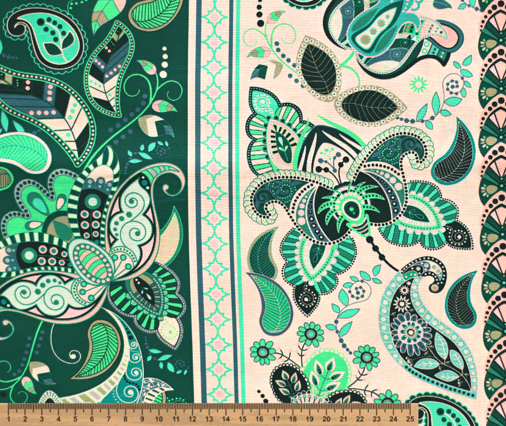 Provence 100% Cotton Fabric - 10cm Increments
