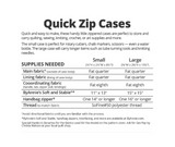 Quick Zip Cases - Patterns ByAnnie