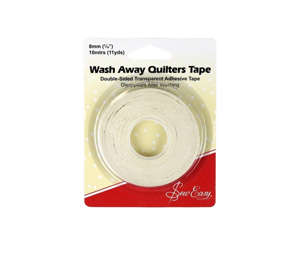 D DOLITY Wash-Away Quilters Tape – Doppelseitig, Wasserlöslich, 6 Mm Breit, 20 M